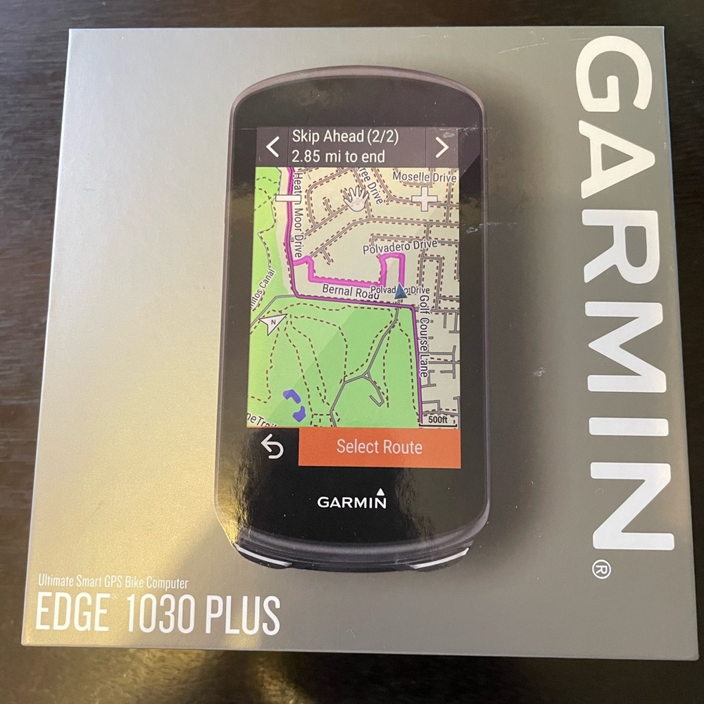 Garmin Edge 1030 Plus Cycling GPS in Black